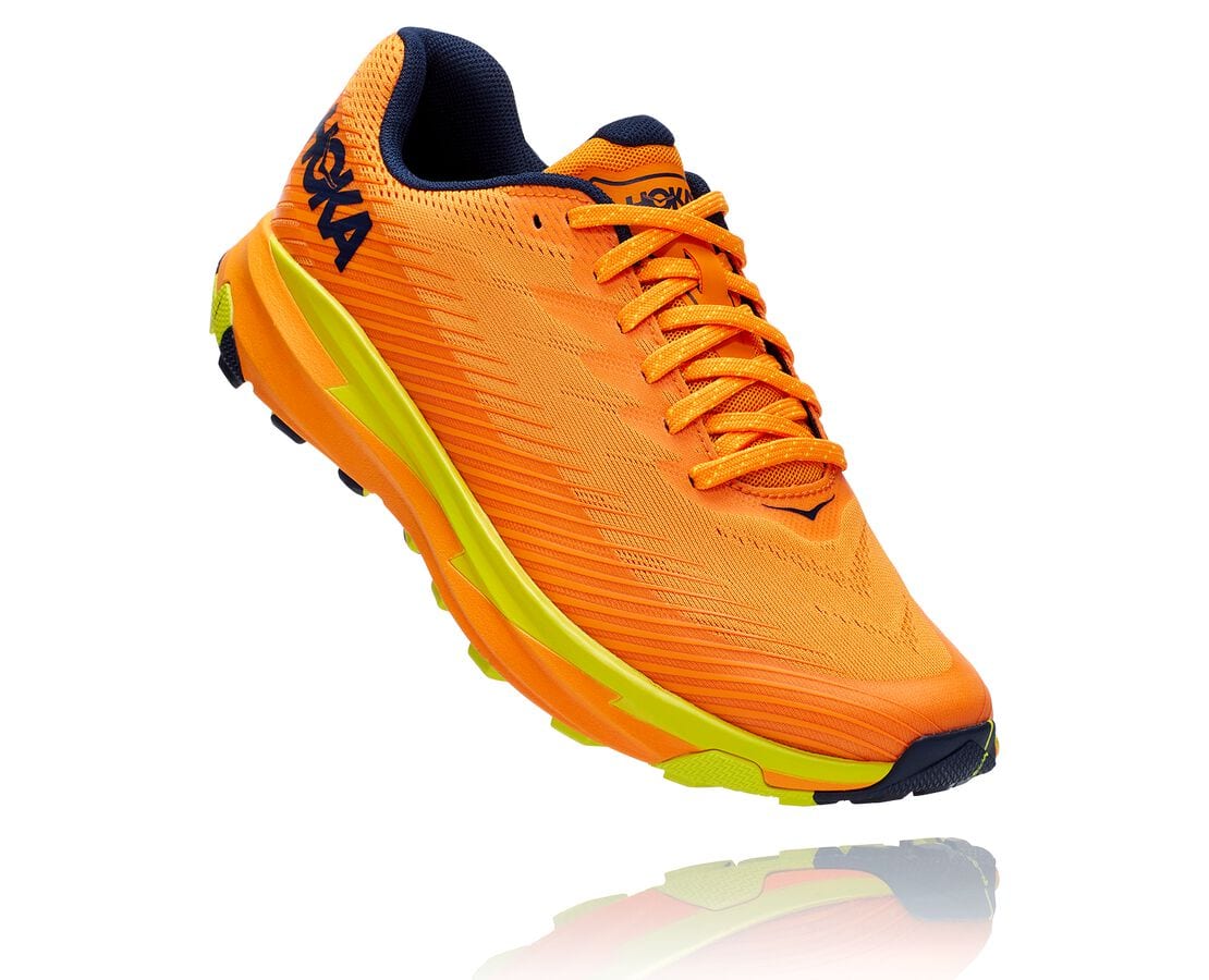 Hoka One One Torrent 2 Herren Wanderschuhe HellGold / Rosa | (DE-5328KPUIQ)